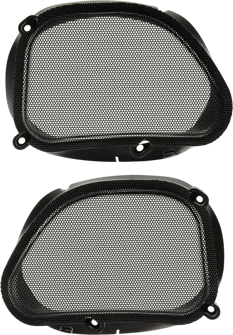 Hogtunes 57 MESH Front Speaker Grills (2 Pack), Fits 1998-2013 Harley-Davidson Road Glide Models - Image 3